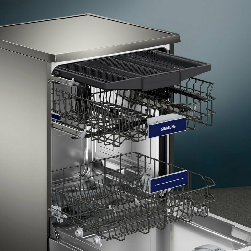 Lavavajillas Siemens SN23HI02ME – 14 servicios, acero antihuellas, Home Connect