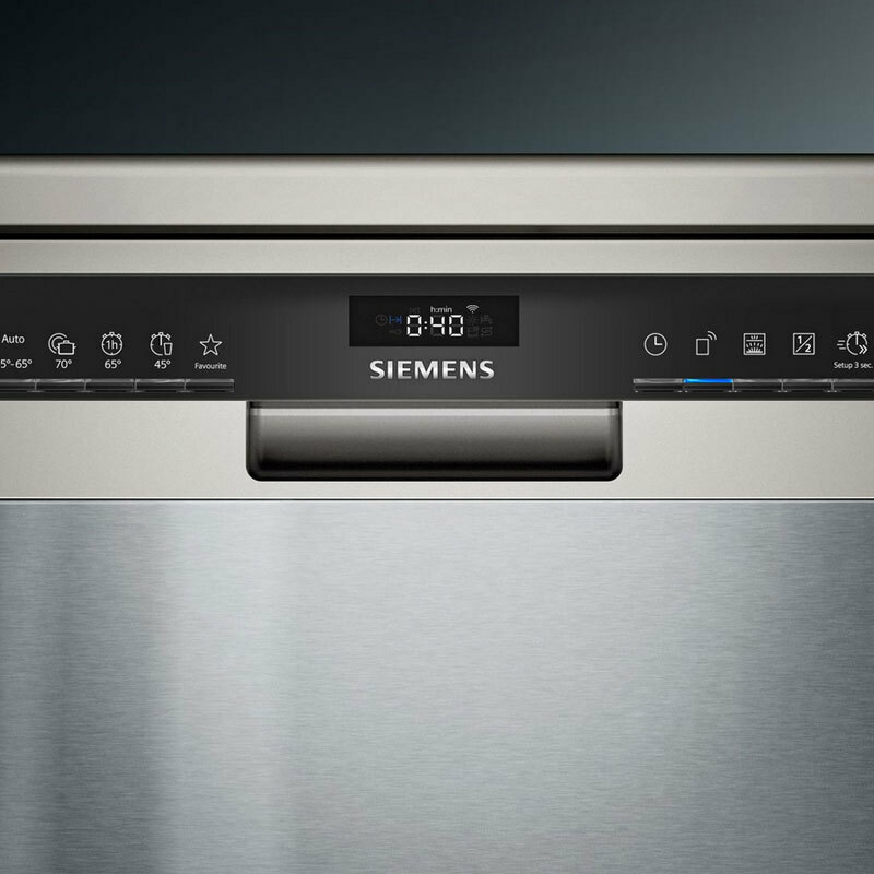 Lavavajillas Siemens SN23HI02ME – 14 servicios, acero antihuellas, Home Connect