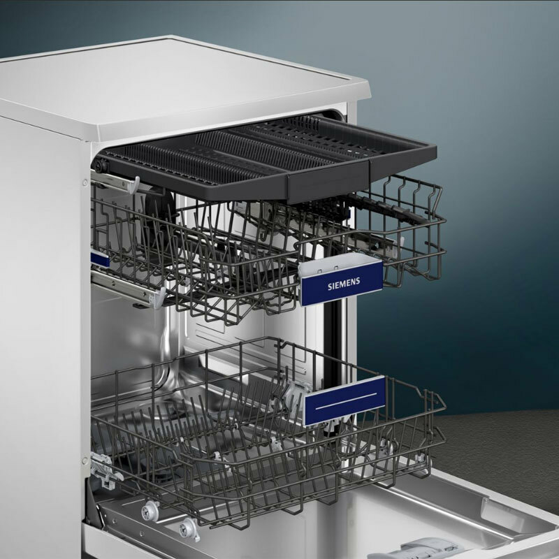 Lavavajillas Siemens SN23HW02ME – Libre instalación 60 cm, 14 servicios, Home Connect