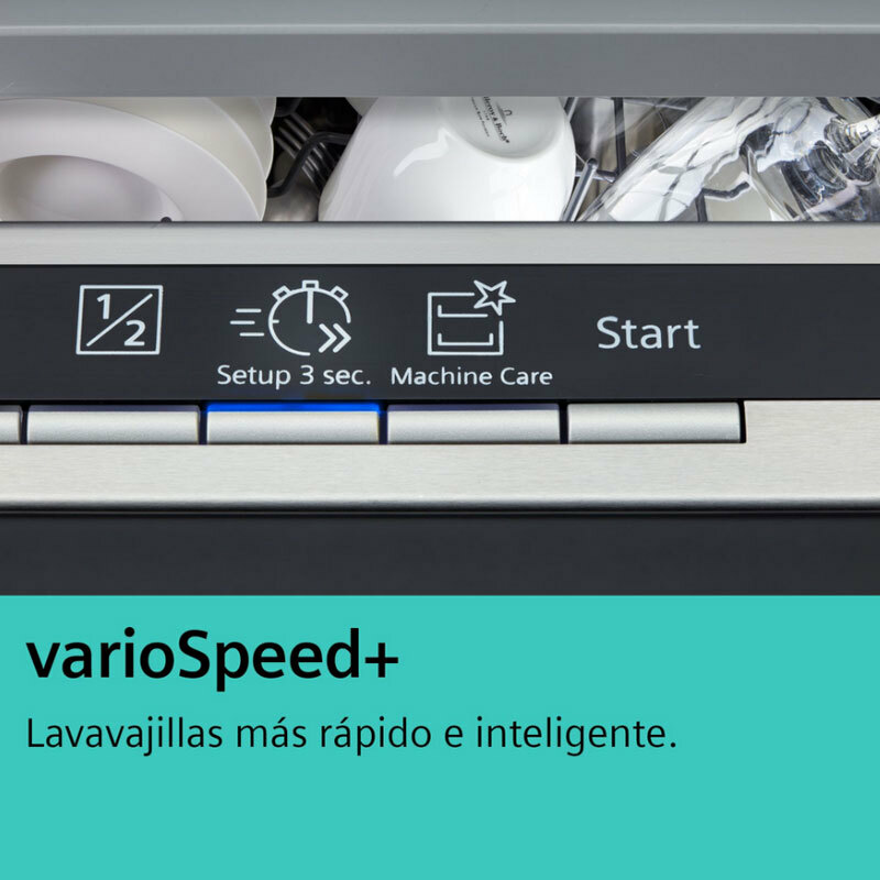 Lavavajillas Siemens SN23HW02ME – Libre instalación 60 cm, 14 servicios, Home Connect