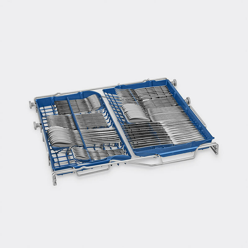 Lavavajillas libre instalación 60 cm Smeg LVS345BQSTX – 14 servicios, Motor Inverter, Secado apertura automática