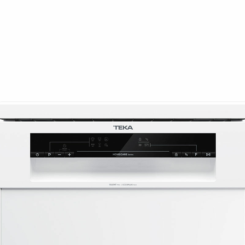 Lavavajillas libre instalación Teka DFS 24650 – 45 cm, 9 servicios, 47 dB