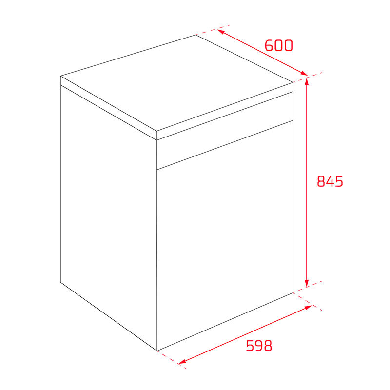 Lavavajillas Teka DFS 46760 WH – 14 servicios, Inverter silencioso, PremiumDry (apertura automática)