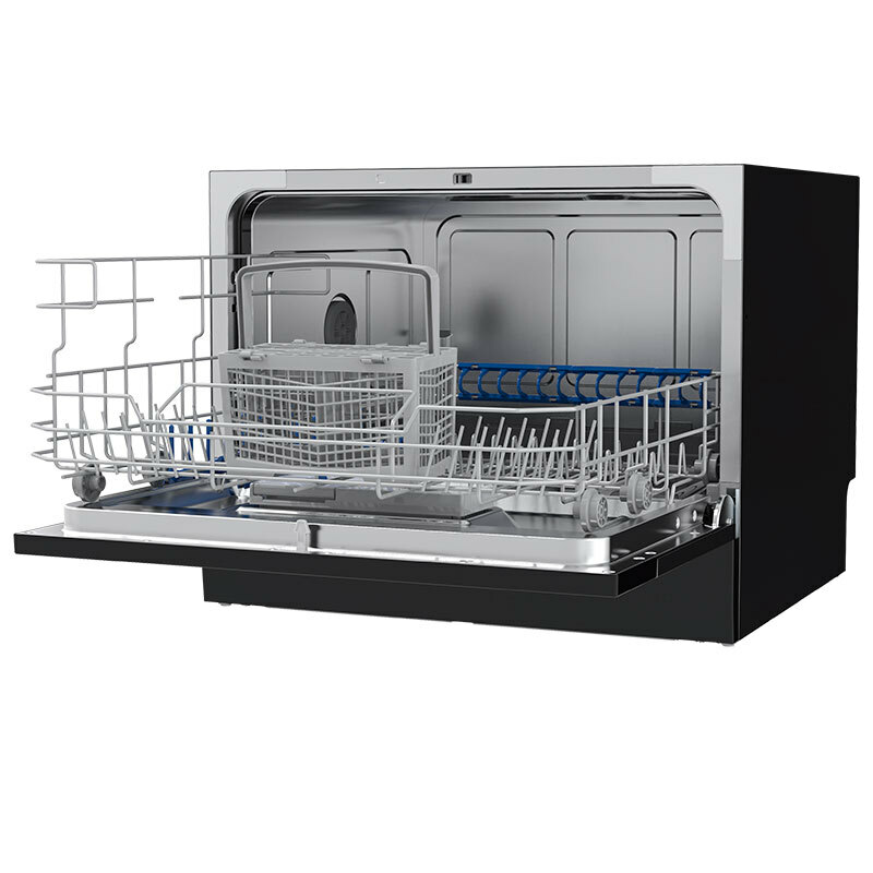 Lavavajillas compacto sobremesa Teka LC 24700 BK – 6 servicios, 49 dB, 6,5 L/ciclo