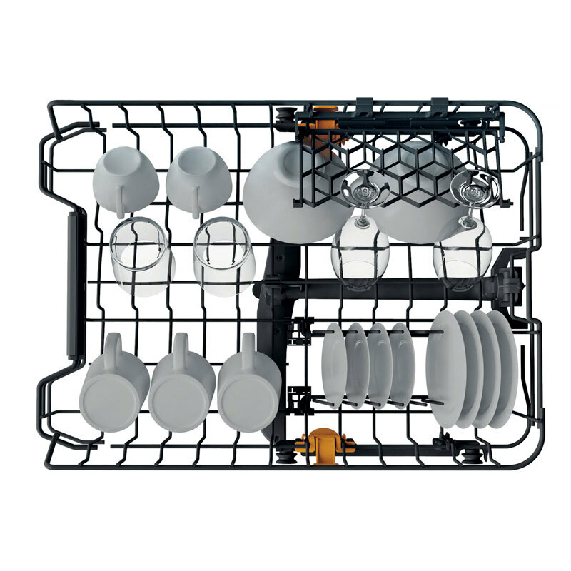 Lavavajillas Whirlpool WH6FC11BS7A0X – 45 cm, 11 servicios, PowerClean Pro