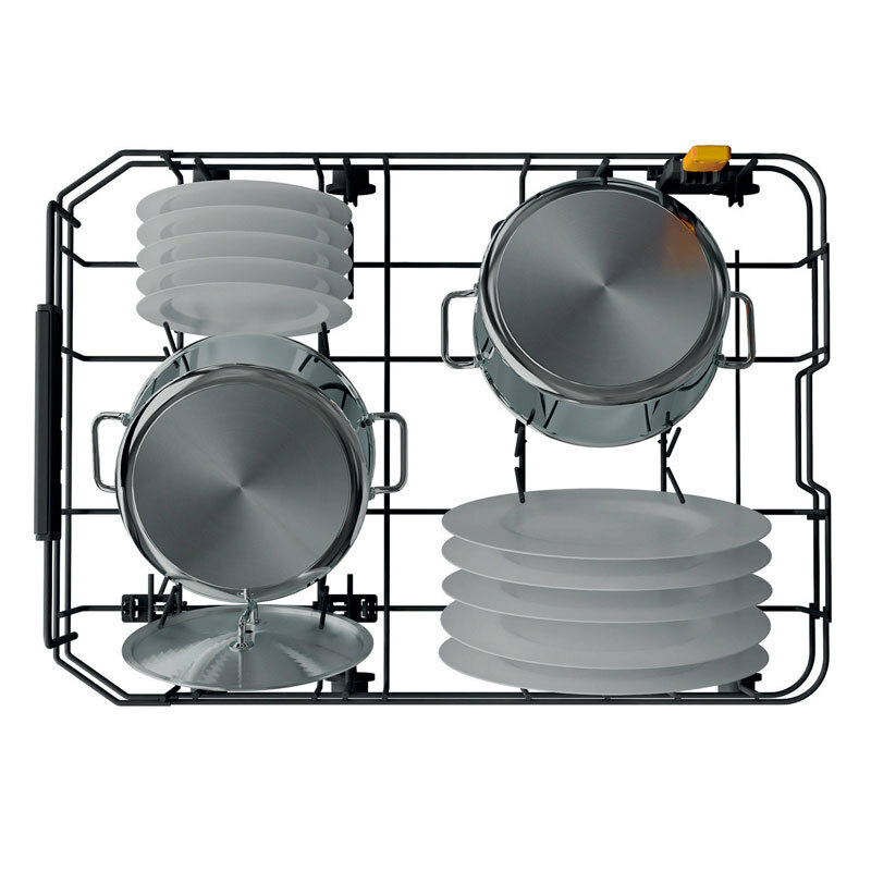 Lavavajillas Whirlpool WH6FC11BS7A0X – 45 cm, 11 servicios, PowerClean Pro