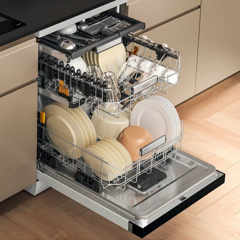 Lavavajillas Whirlpool W7F HS41 – 15 servicios, PowerClean Pro, NaturalDry