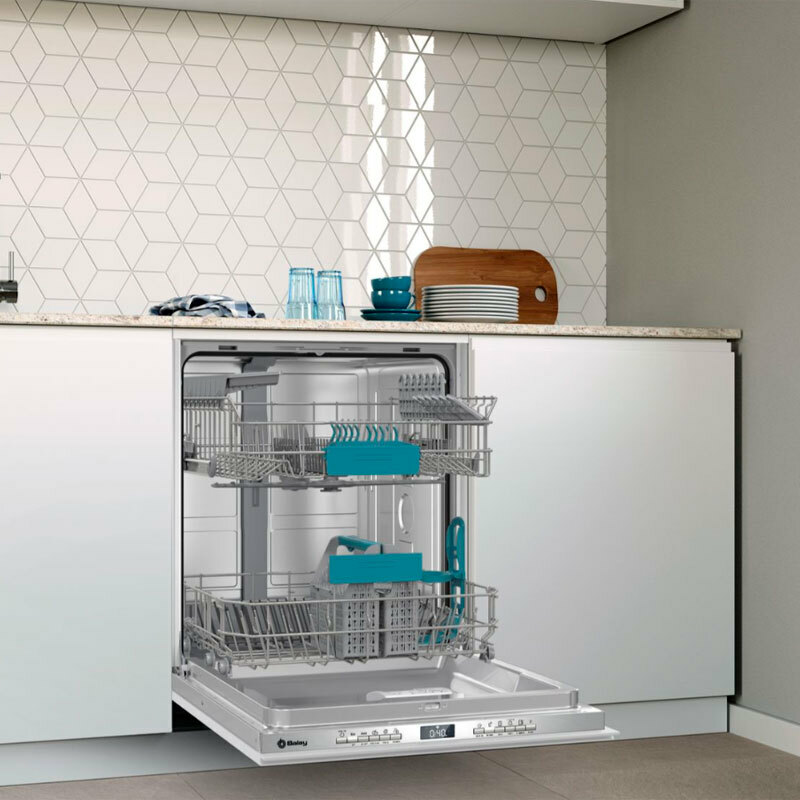 Lavavajillas integrable Balay 3VF5031DP – 13 servicios, Home Connect, AquaStop