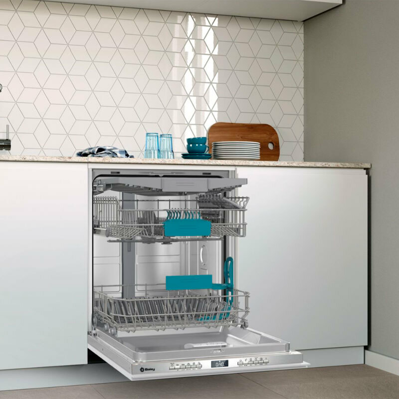 Lavavajillas integrable 60 cm Balay 3VH5331DP – 14 servicios, Inverter ExtraSilencio, Home Connect