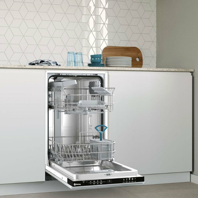 Lavavajillas integrable Balay 3VT4031NA – 45 cm, 10 servicios, Motor ExtraSilencio