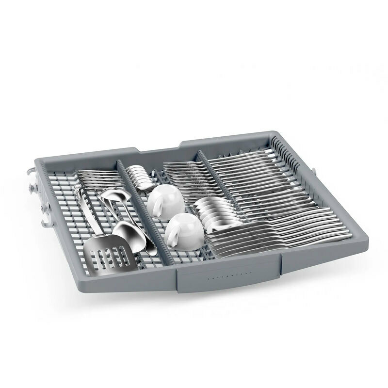 Lavavajillas integrable Bosch SMV4ECX28E – Silencioso 42 dB, Clase A, 3ª bandeja VarioDrawer