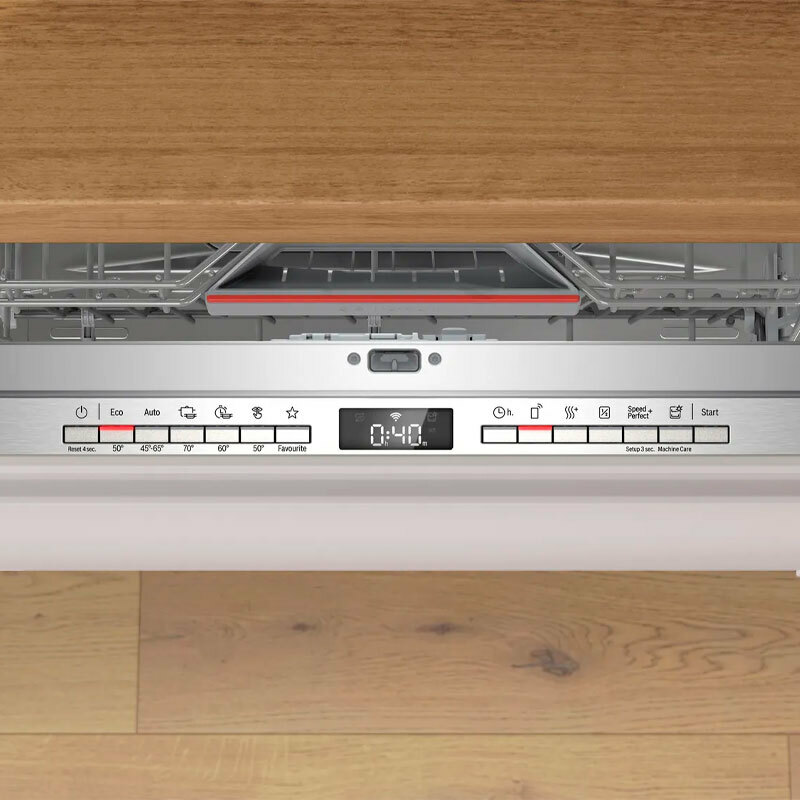 Lavavajillas Integrable Bosch SMV6ZCX10E – 14 servicios, secado Zeolitas, Home Connect