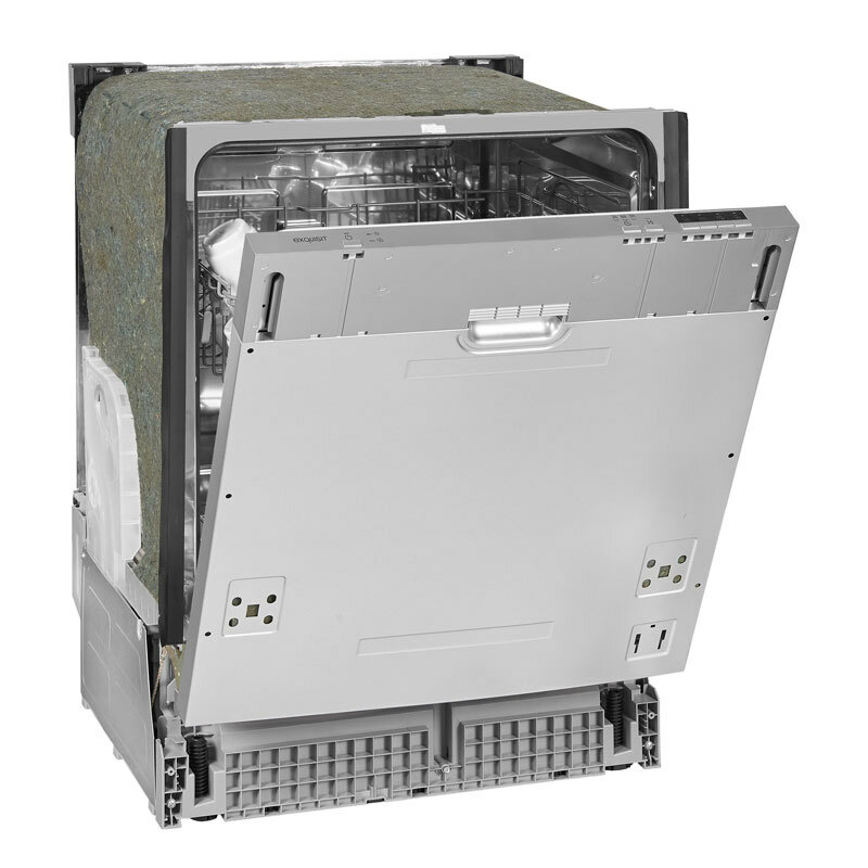 Lavavajillas integrable 60 cm Exquisit EGSP6012-E-030E – 12 servicios, 11 L/ciclo Eco, 47 dB