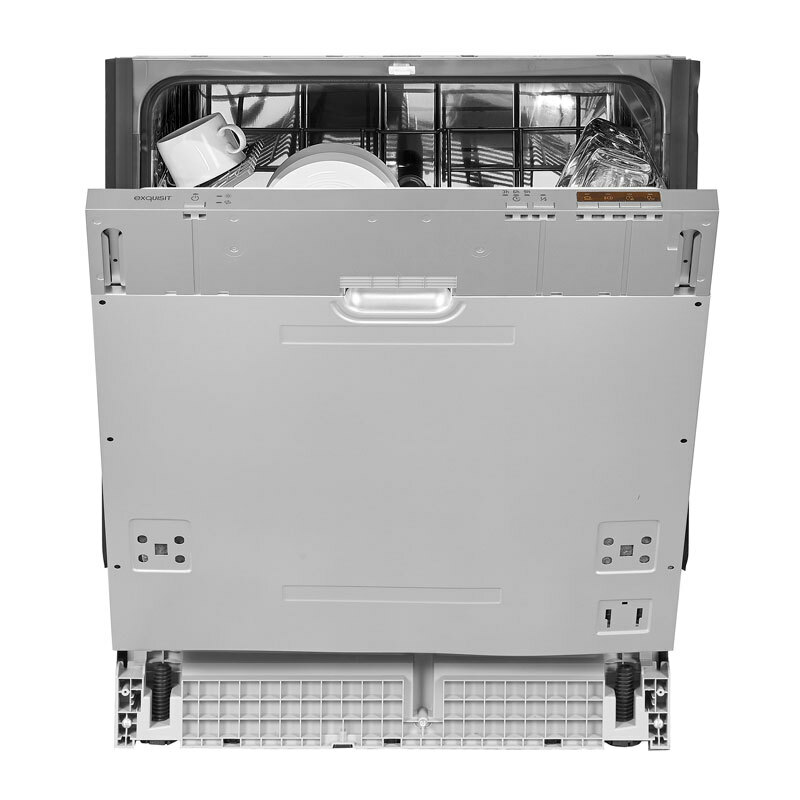 Lavavajillas integrable 60 cm Exquisit EGSP6012-E-030E – 12 servicios, 11 L/ciclo Eco, 47 dB