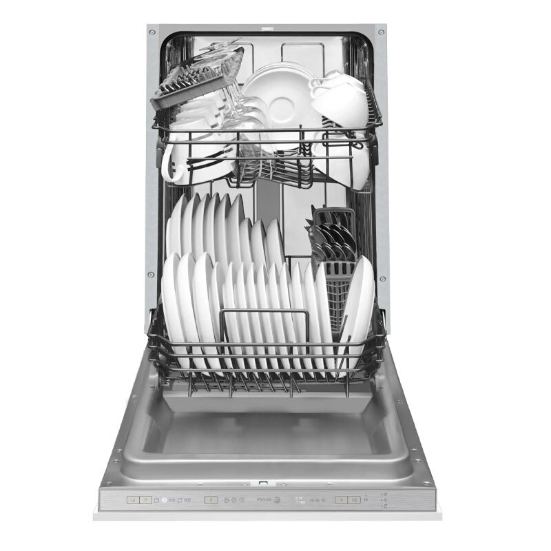 Lavavajillas integrable 45 cm Fagor 4LVF422IT – 10 servicios, AquaStop, 47 dB