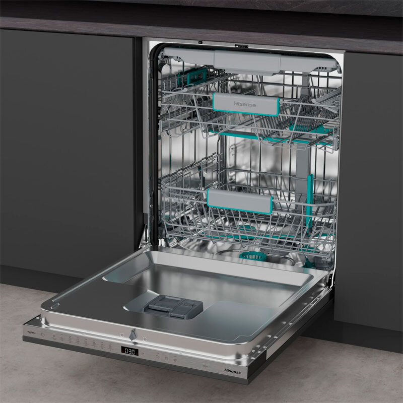 Lavavajillas integrable Hisense HV16A – 60 cm, 16 servicios, Clase A