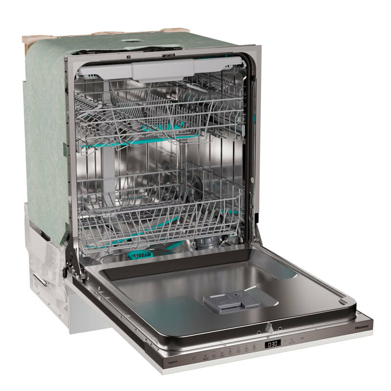 Lavavajillas integrable Hisense HV16D5 – 16 servicios, 44 dB, AquaStop