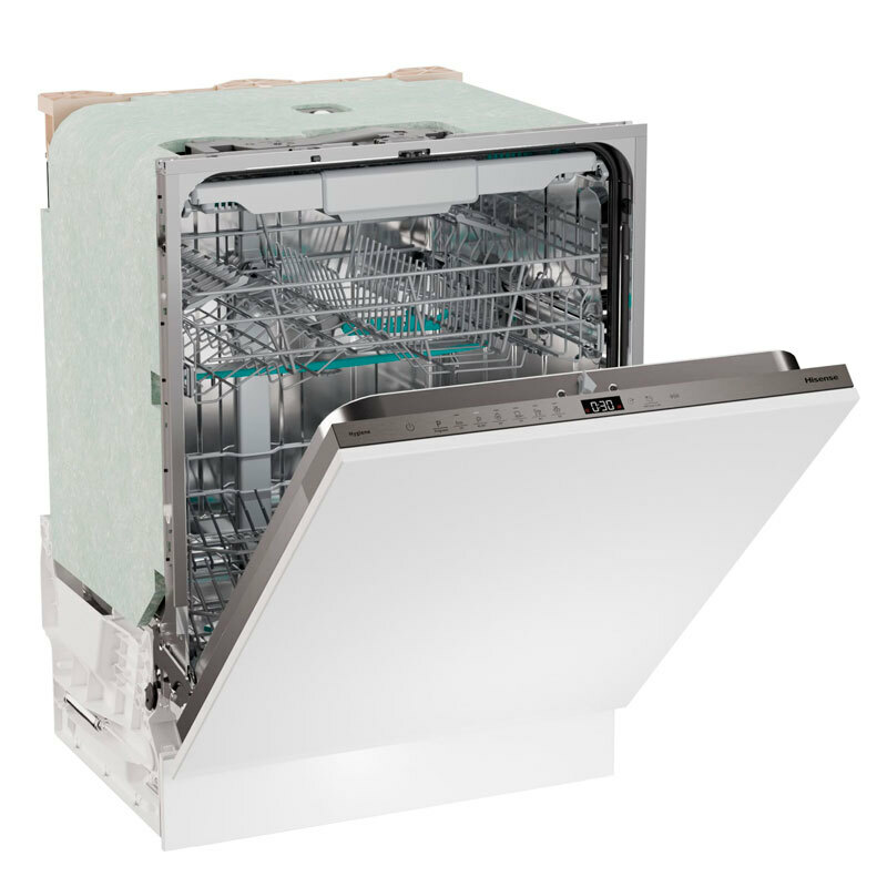 Lavavajillas integrable Hisense HV16D5 – 16 servicios, 44 dB, AquaStop