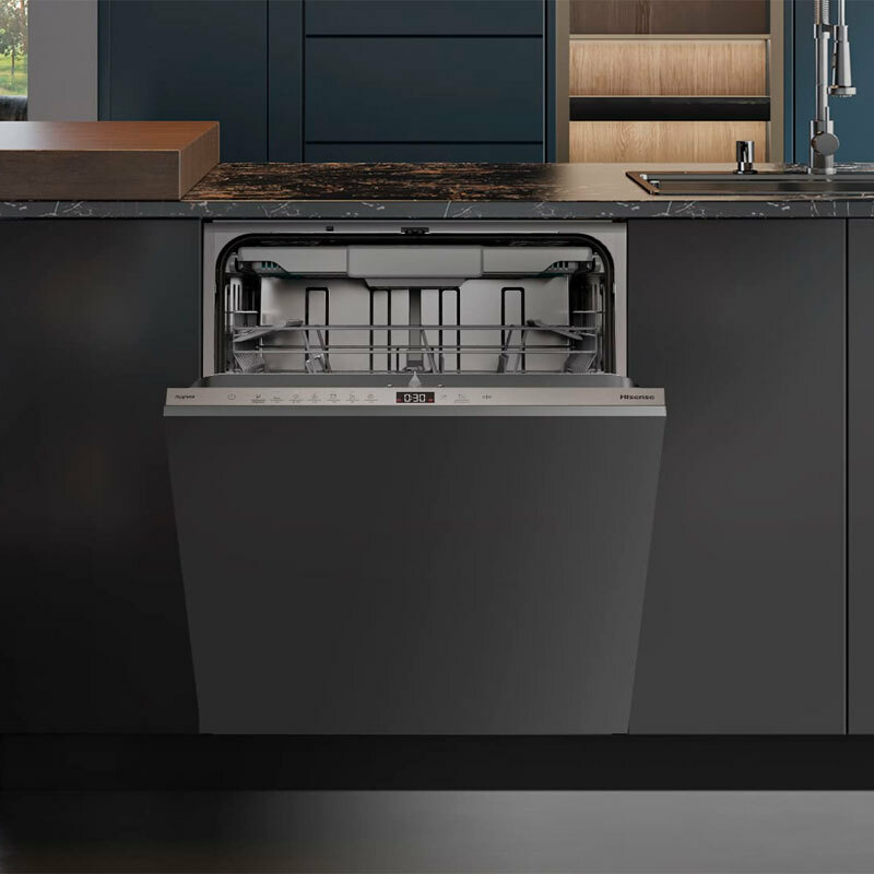 Lavavajillas integrable Hisense HV16D5 – 16 servicios, 44 dB, AquaStop
