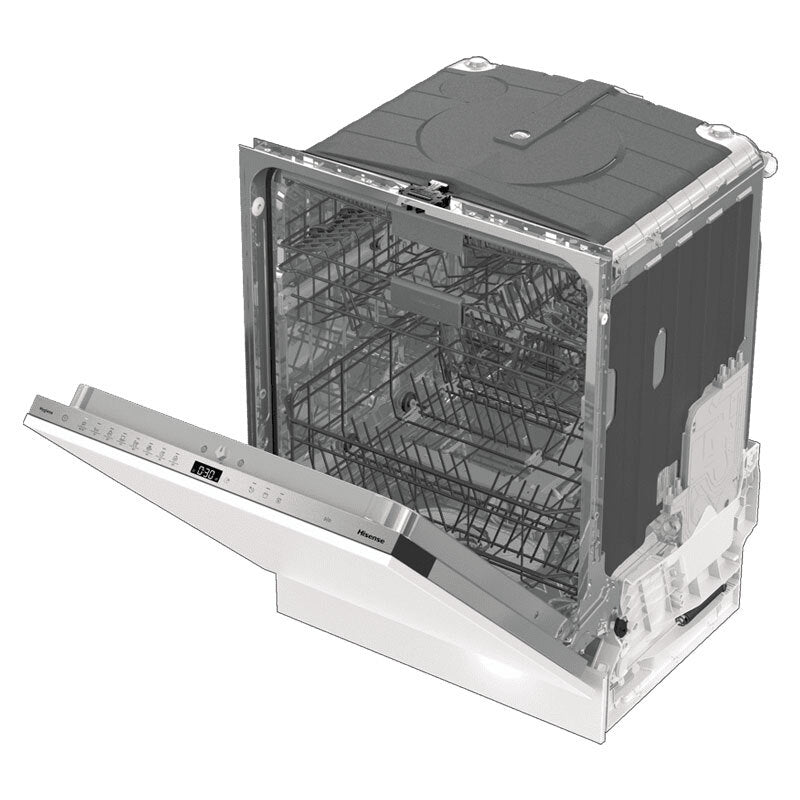 Lavavajillas integrable Hisense HV663C60 – 16 servicios, Inverter, AirDry