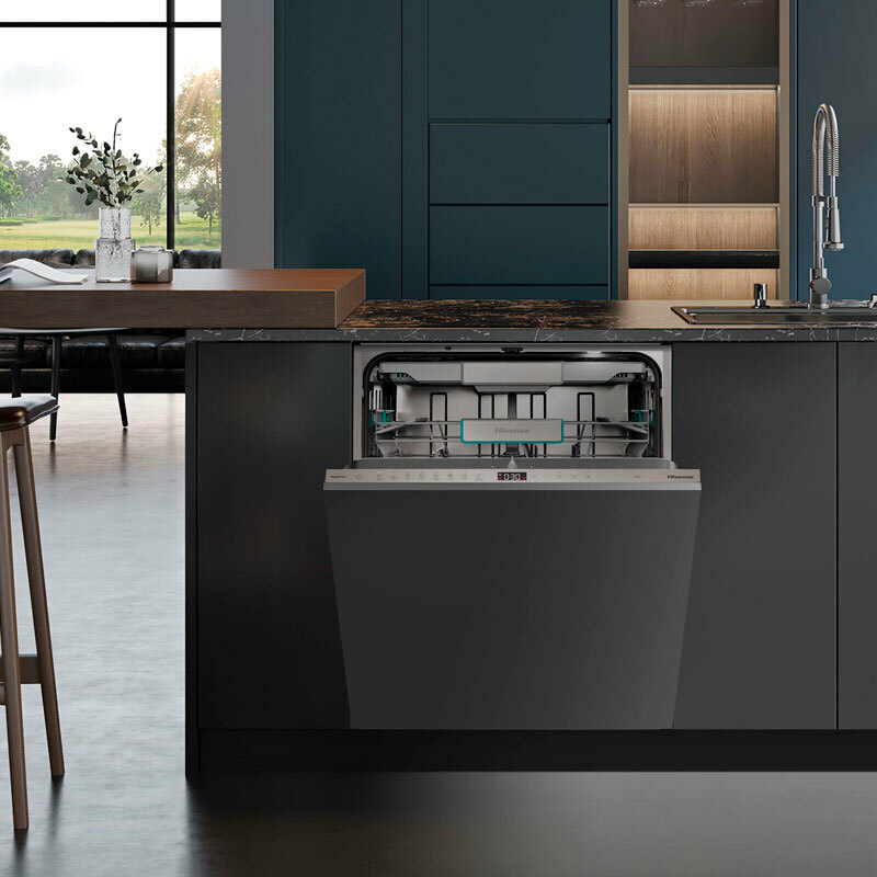 Lavavajillas integrable 60 cm Hisense HV673A65 – 16 servicios, WiFi, Secado auto