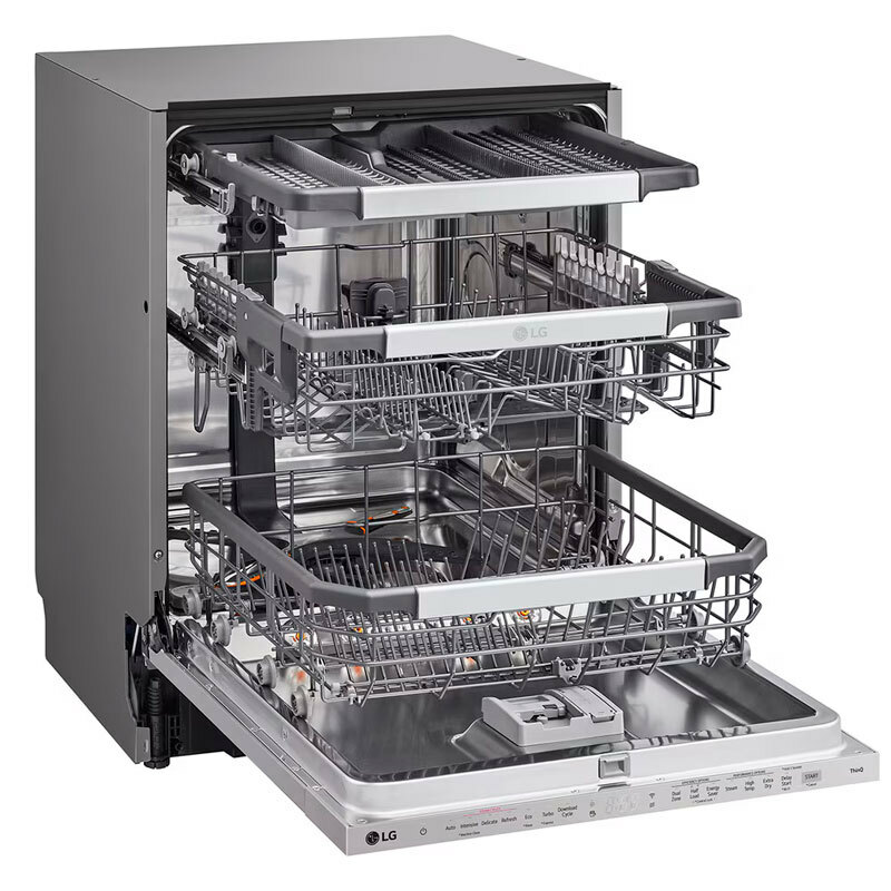 Lavavajillas integrable LG DB476TXS – QuadWash, TrueSteam, Wi‑Fi ThinQ