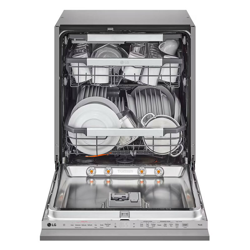 Lavavajillas integrable LG DB476TXS – QuadWash, TrueSteam, Wi‑Fi ThinQ
