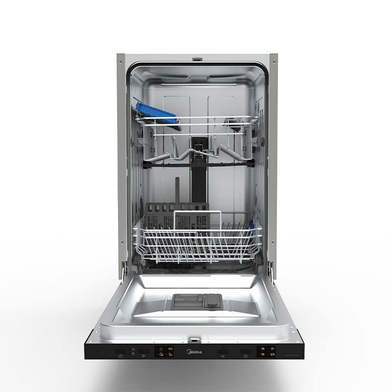 Lavavajillas integrable 45 cm Midea MID45S120-ES – 10 servicios, 9 L/ciclo, AquaStop
