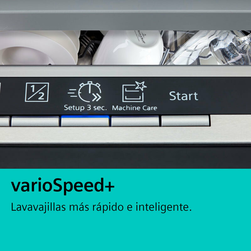 Lavavajillas integrable Siemens SN63HX16TE – 13 servicios, Home Connect, 46 dB