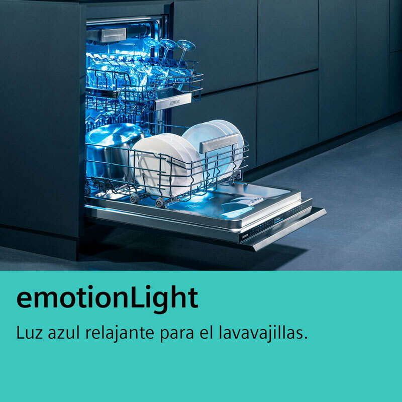 Lavavajillas integrable 60 cm Siemens SN75ZX07CE – Secado con Zeolitas, 14 servicios, Home Connect