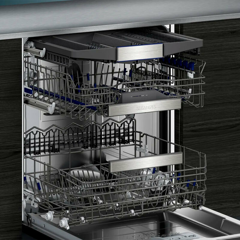 Lavavajillas totalmente integrable Siemens SN87TX02CE – 14 servicios, Secado zeolitas, Home Connect