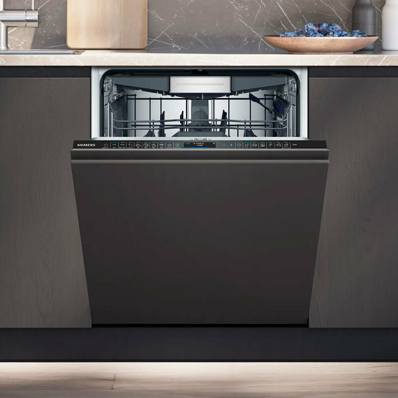 Lavavajillas integrable total Siemens SN97TX02CE – 14 servicios, Secado zeolitas, Home Connect