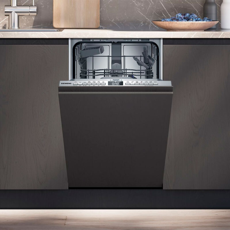 Lavavajillas totalmente integrable Siemens SR63EX25KE – 45 cm, 10 servicios, Home Connect