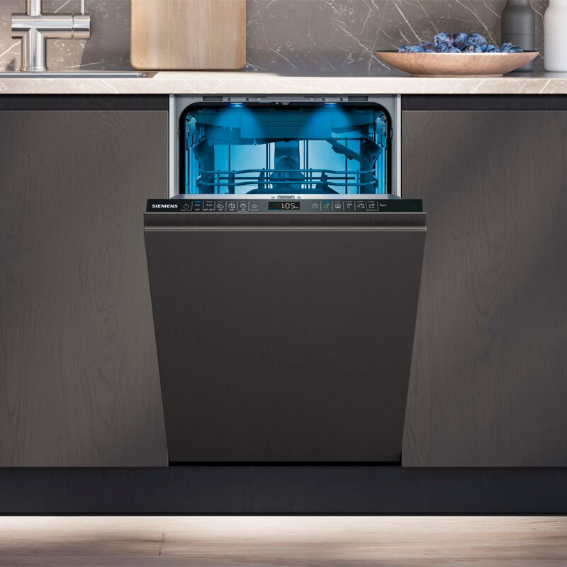 Lavavajillas integrable 45 cm Siemens SR65EX09ME – 10 servicios, Secado autoOpen, Home Connect