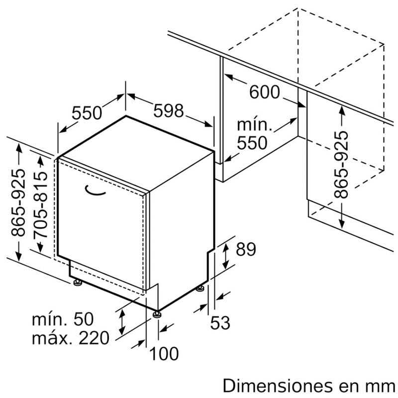 Lavavajillas integrable Siemens SX75ZX07CE – 14 servicios, Secado Zeolitas, Home Connect