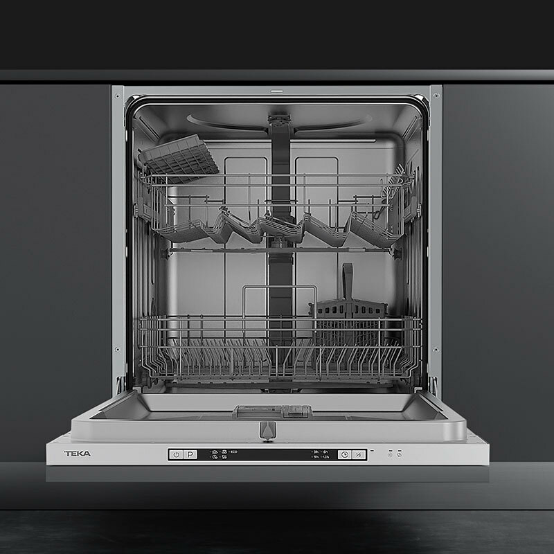 Lavavajillas integrable Teka DFI46650 – 12 servicios, 47 dB, AquaSafe