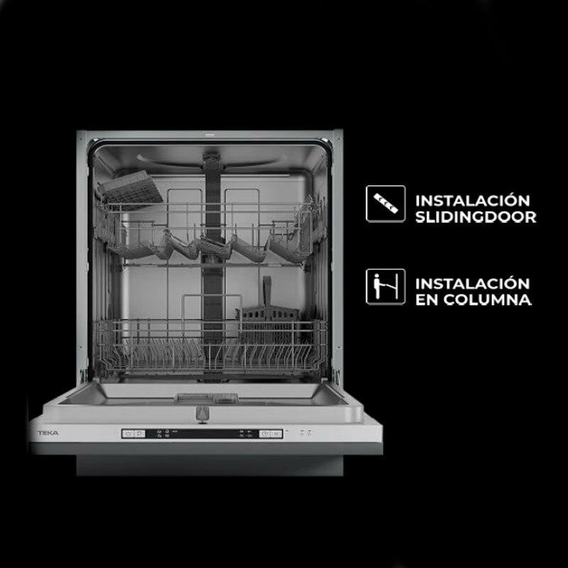 Lavavajillas integrable Teka DFI46650 – 12 servicios, 47 dB, AquaSafe