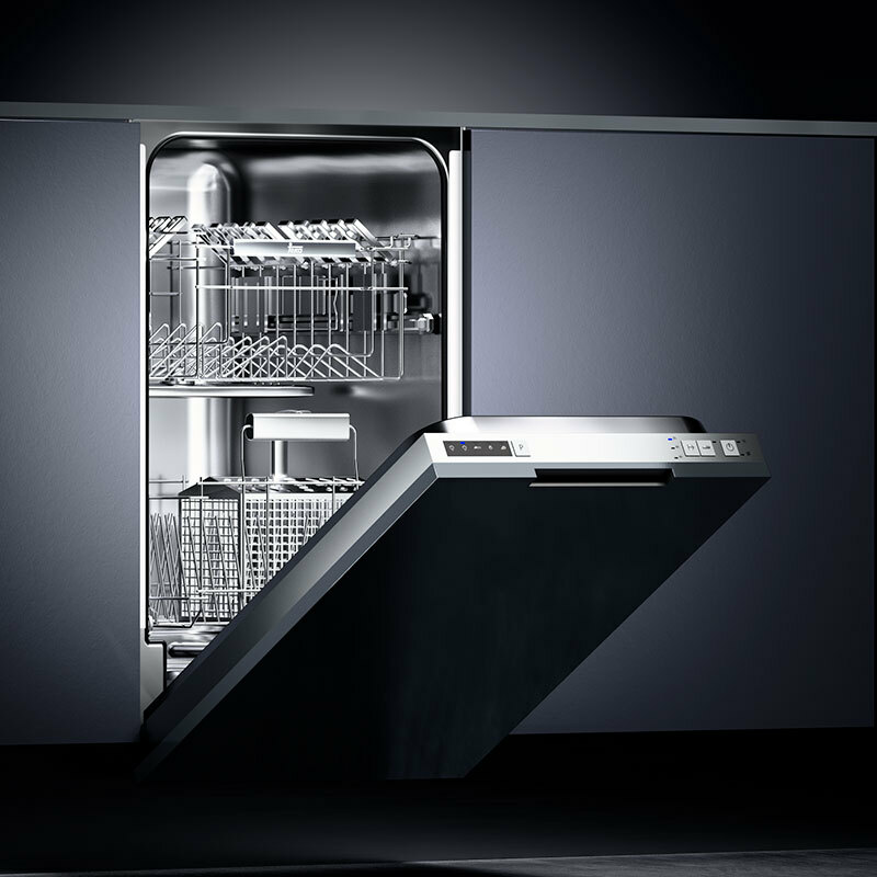 Lavavajillas integrable Teka DW8 40 FI – 45 cm, 9 servicios, AquaStop