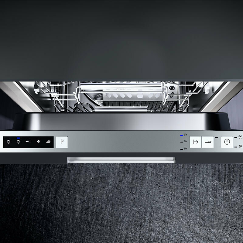 Lavavajillas integrable Teka DW8 40 FI – 45 cm, 9 servicios, AquaStop