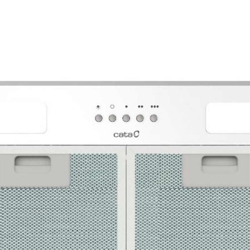 Grupo filtrante bajo mueble Cata GTPLUS45WH/M – 645 m³/h, Silencioso 65 dB, Filtros lavables