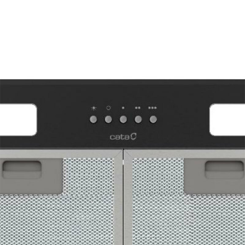 Grupo filtrante Cata GTPLUS45BK/M – Bajo mueble, 645 m³/h, Negro