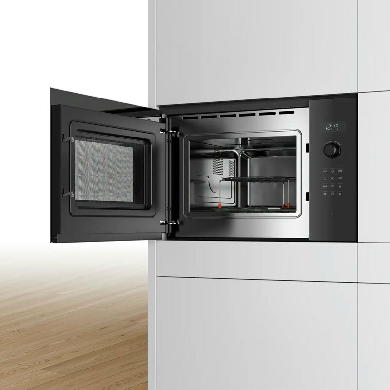Microondas integrable Bosch BEL554MB0 – 25 L, 900 W microondas, 1.200 W grill