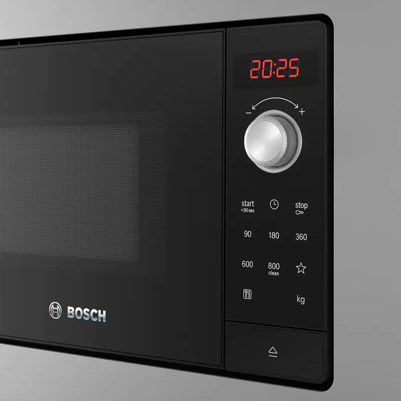 Microondas integrable Bosch BEL623MS3 – 20 L, 800 W, Grill 1000 W