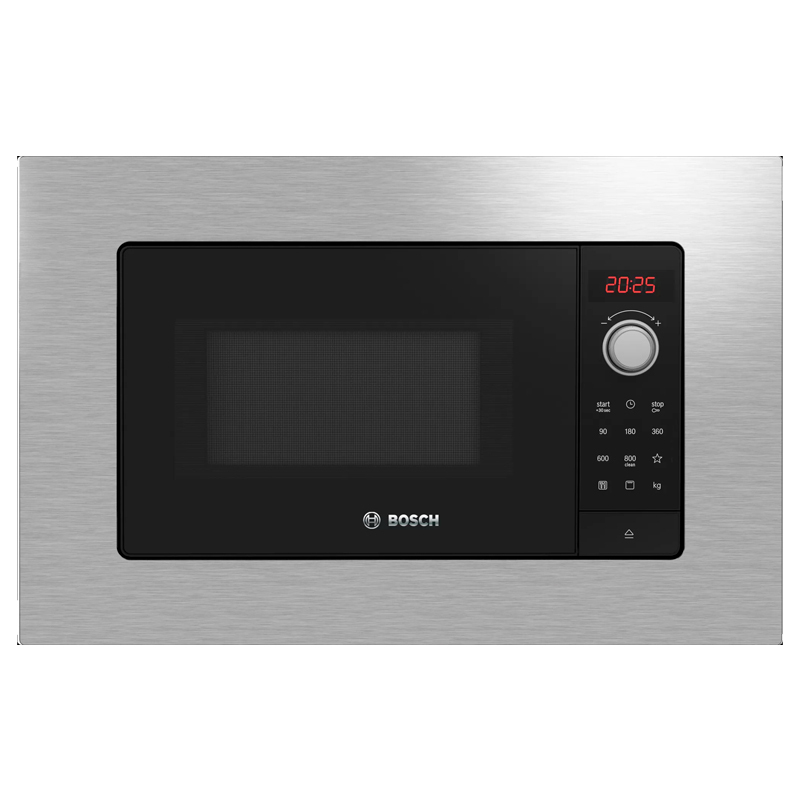 Microondas integrable Bosch BEL623MS3 – 20 L, 800 W, Grill 1000 W