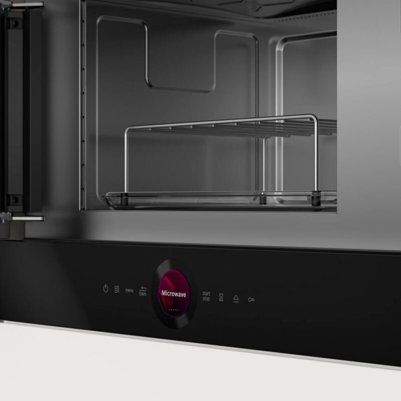 Microondas integrable Bosch BEL7321B1 – 21 L, Grill 1300 W, Display táctil