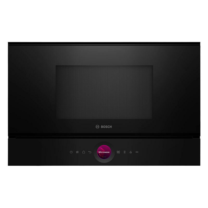 Microondas integrable Bosch BEL7321B1 – 21 L, Grill 1300 W, Display táctil