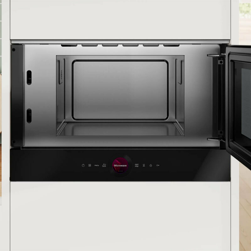 Microondas integrable Bosch BFR7221B1 – Inverter 900W, 21 L, Control táctil