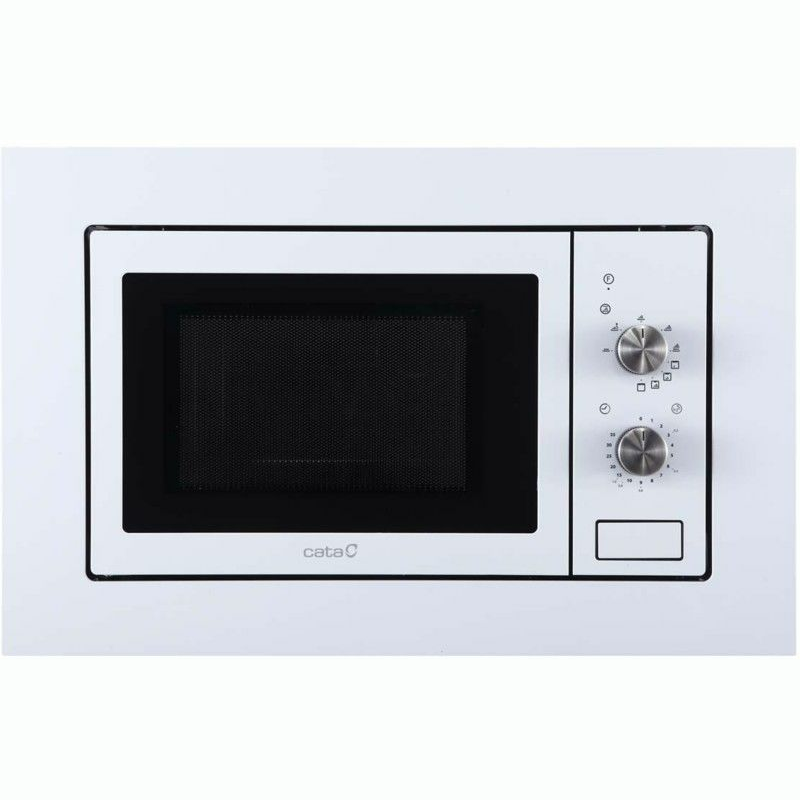 Microondas integrable CATA MMA 20 WH – 20 L, 800 W, Grill 1000 W