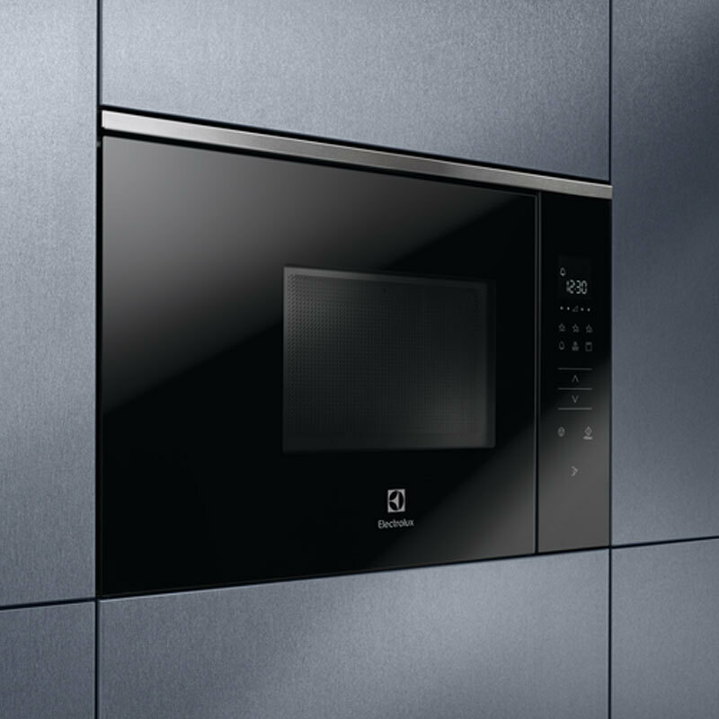 Microondas integrable Electrolux KMFD172TEX – 17 L, Grill 800 W, Display LCD