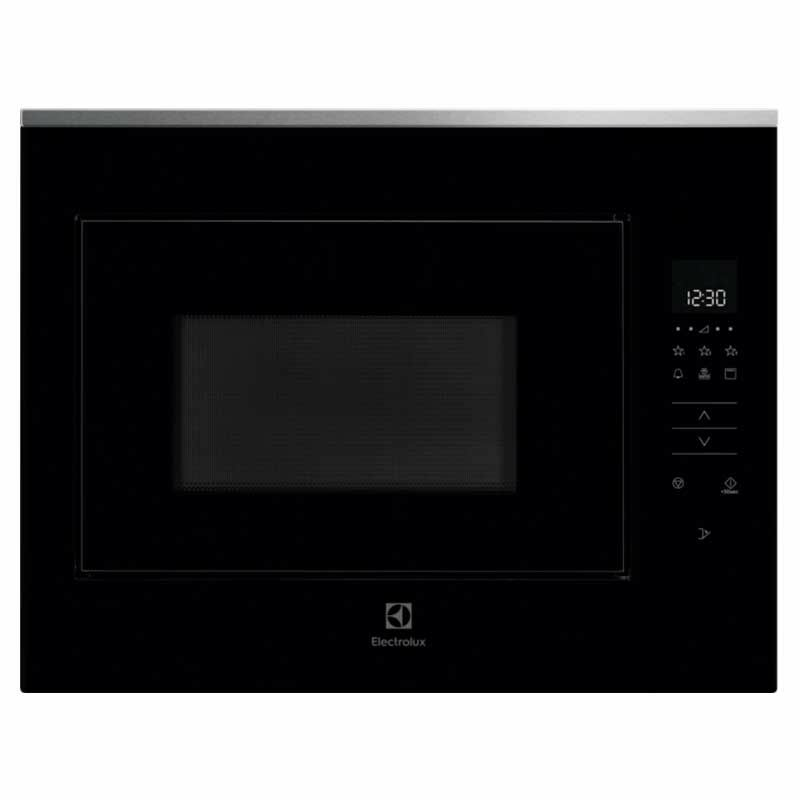 Microondas integrable Electrolux KMFD264TEX – 26 L, 900 W micro/800 W grill, Display LED táctil